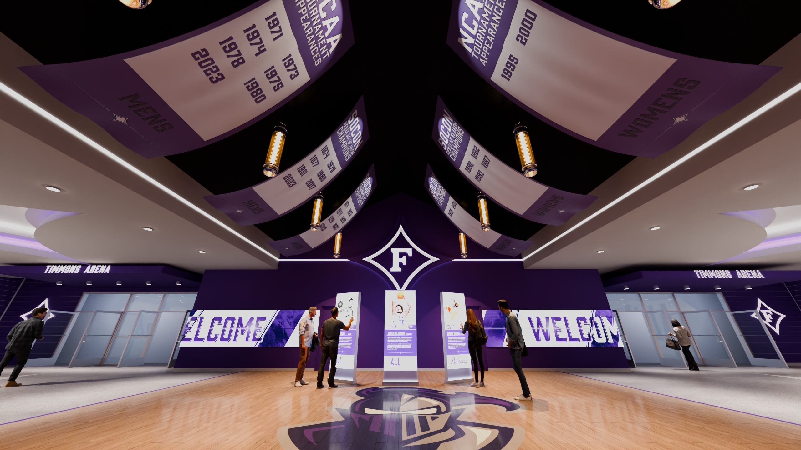 Furman University - Timmons Arena Previs