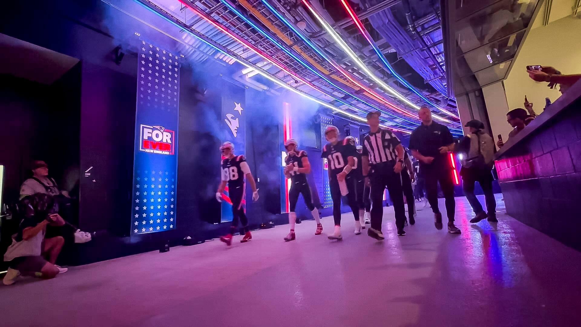 New England Patriots - Player Tunnel