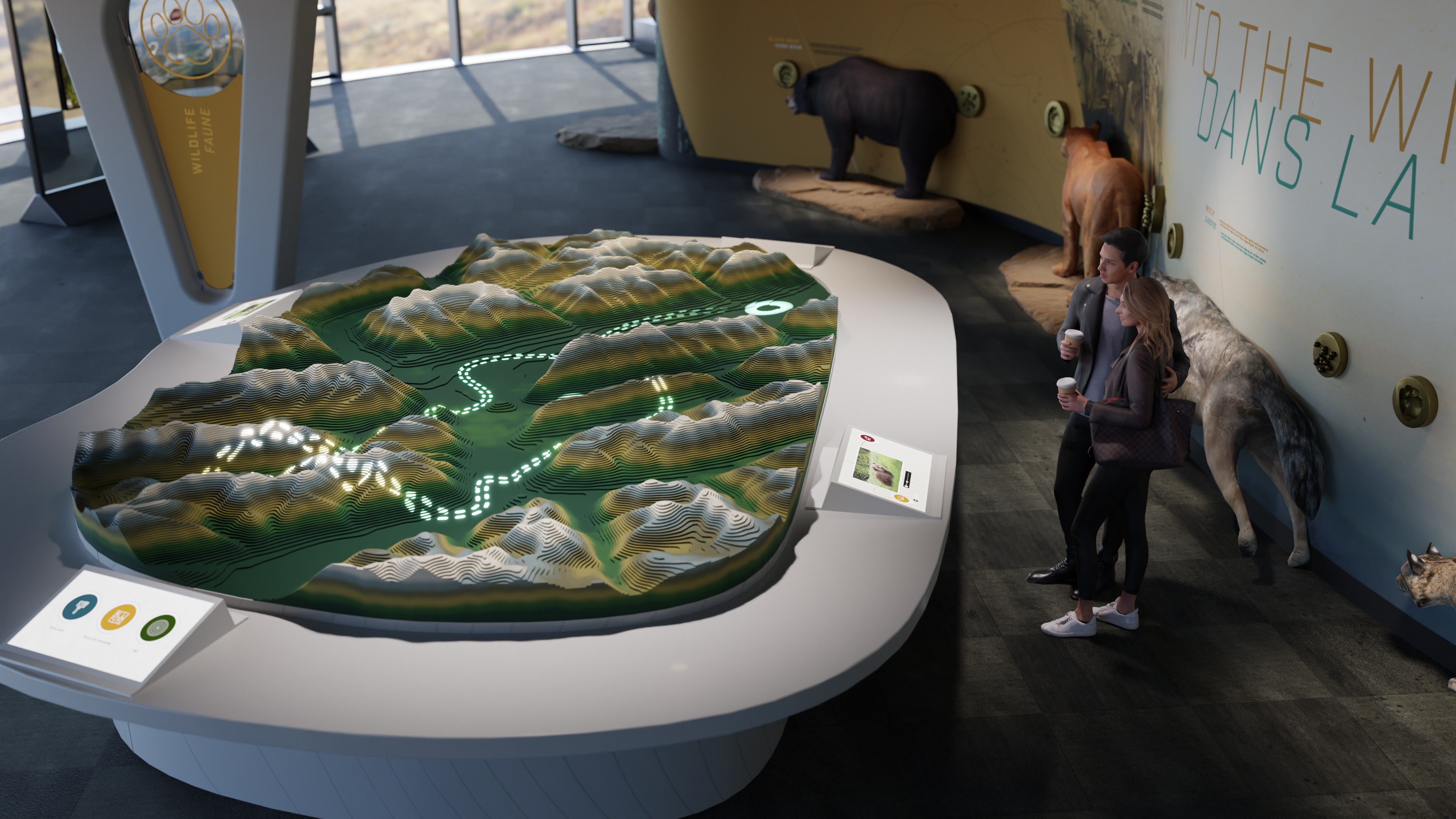 Banff National Park - Visitor Center Previs